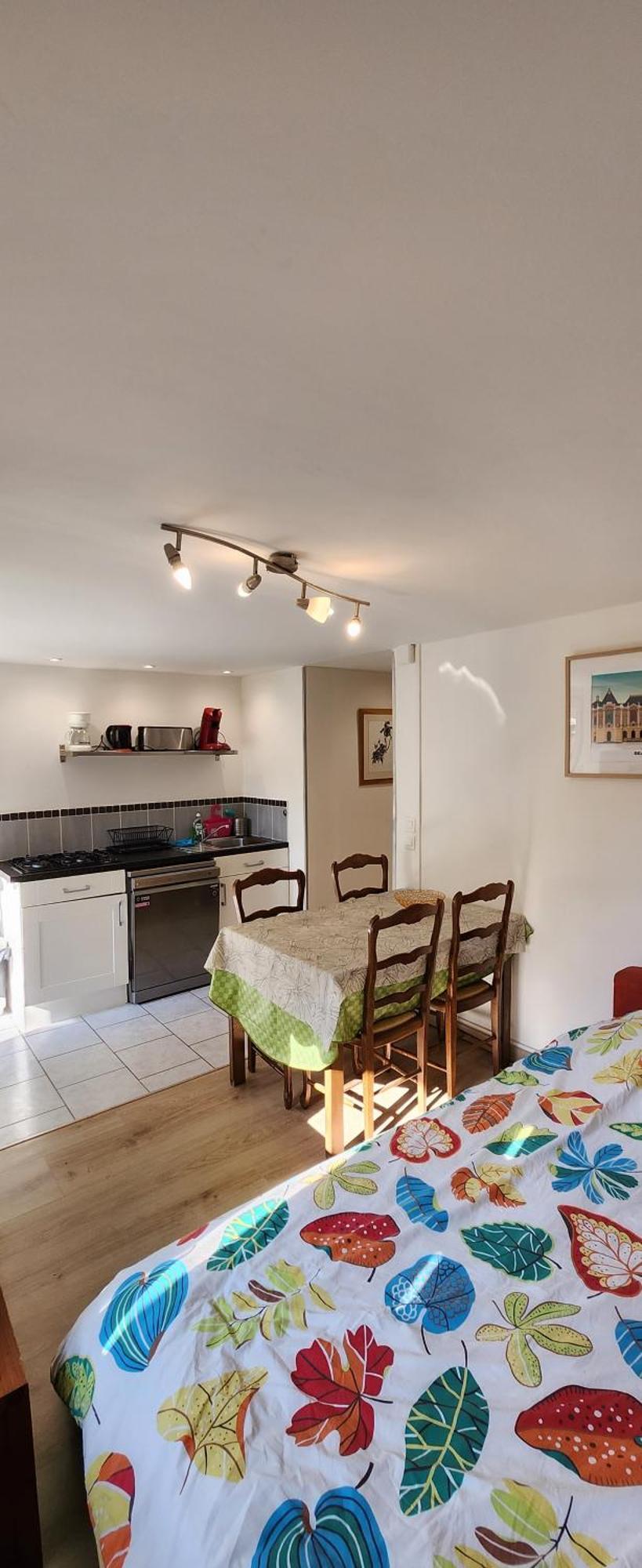 Studio, Mons Sart, Proche Lille Et Metro Exteriör bild